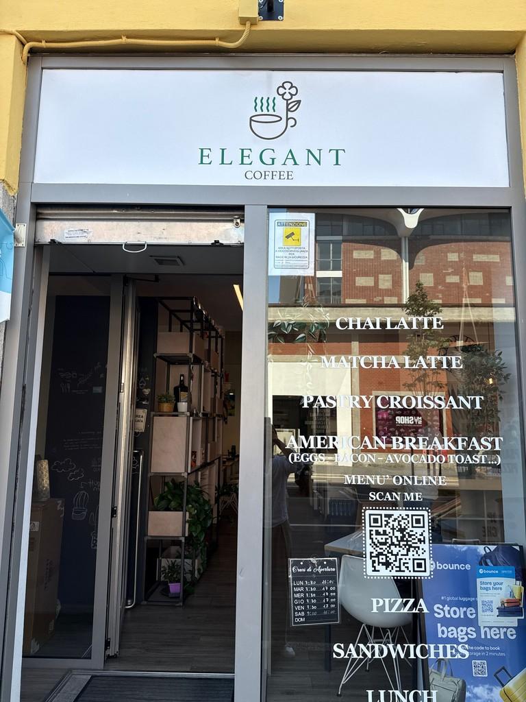 Bar Elegant coffee